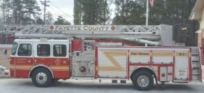 LADDER FIRE TRUCK